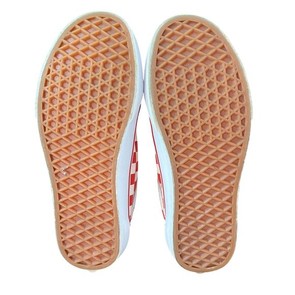 Vans Old Skool Checkered Red Low Top Lace Up Sneakers Women US 8 / Men US 6.5 - Picture 8 of 8